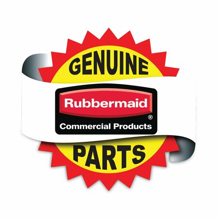 Rubbermaid Commercial Caster Kit for Mega BRUTE Mobile Collector, Swivel Mount Plate, 5 in. Wheel, Black, 2PK FG9W71L1GRAY